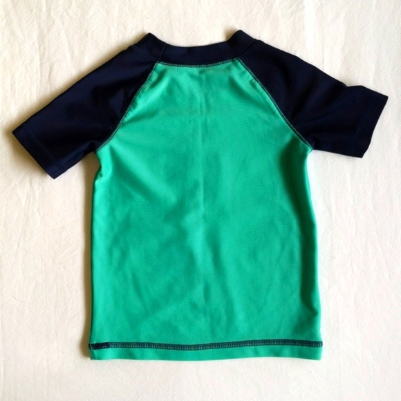 george short sleeve shark swim rash guard 3T toddler boys - Picture 4 of 4